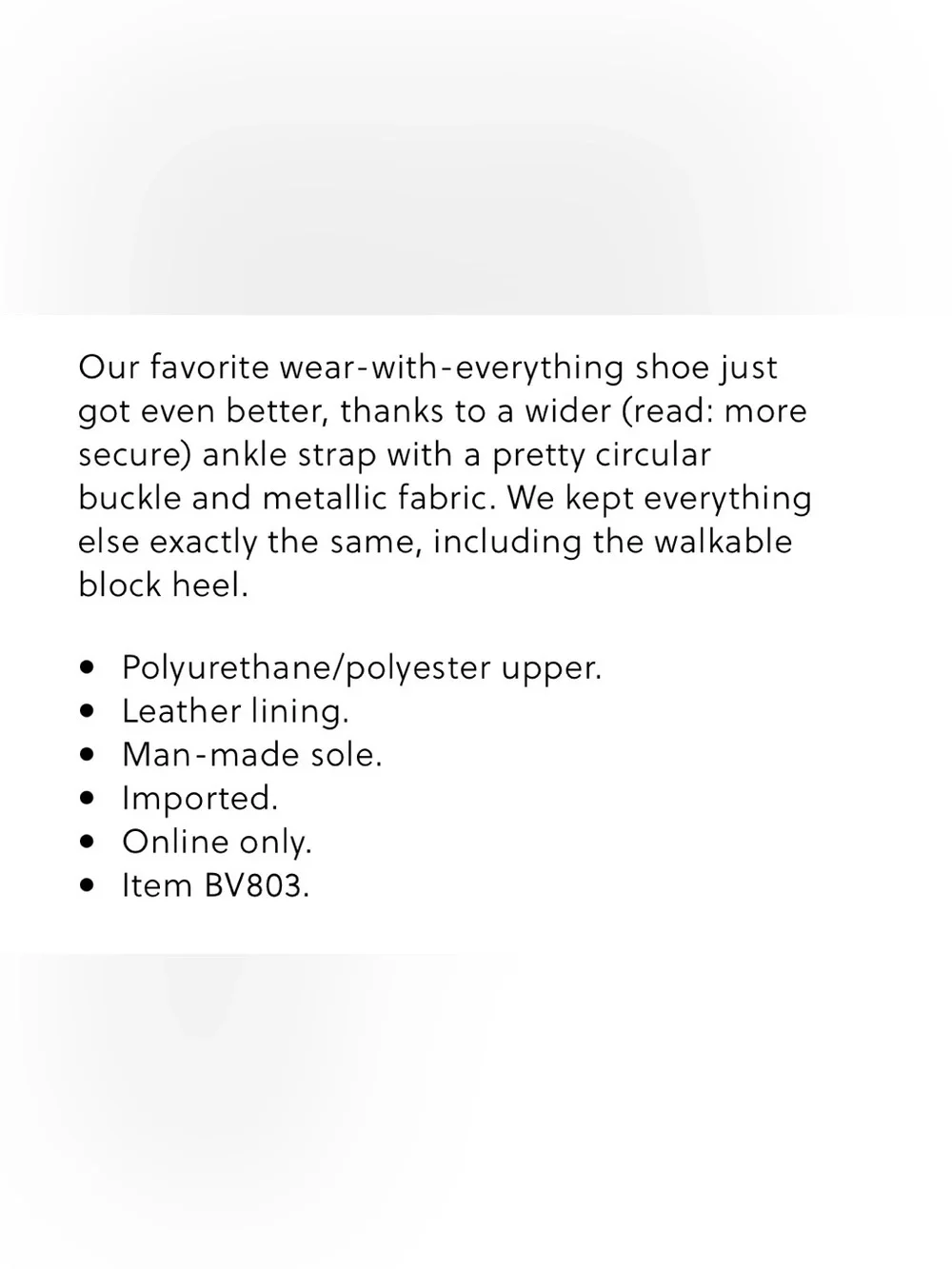 NWOB J. Crew Maisie Ankle Strap Metallic Heels
